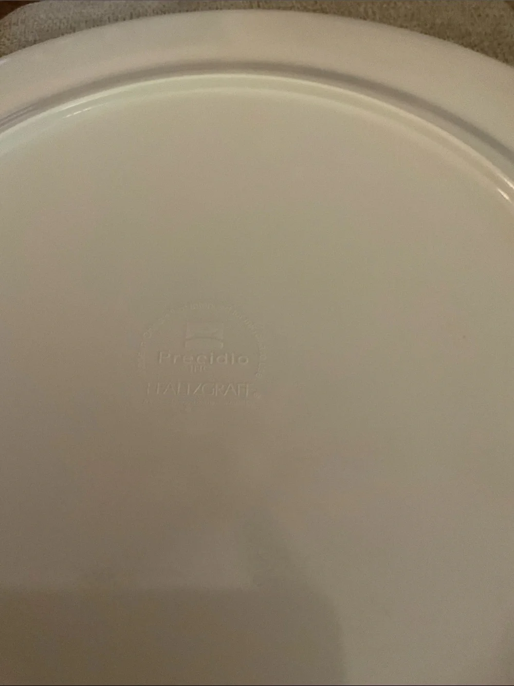 Precidio Pfaltzgraff Naturewood Beehive Melamine 14” Serving Plate